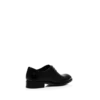 Gepolsterter Leder-Schnürschuh