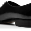 Gepolsterter Leder-Schnürschuh