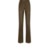 Gerade geschnittene Hose aus Krokodil-Jacquard