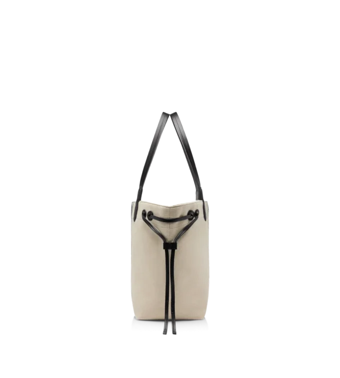Gestreifte Jacquard-Tasche