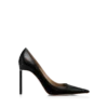 Glänzende Lederpumps