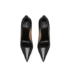 Glänzende Lederpumps