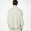 Halbknopf-Pullover aus Baumwolle, Seide und Kaschmir