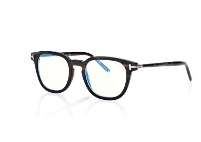 Horn Square Blue Block Opticals