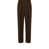 Hose mit doppelter Falte aus gebrochenem Twill