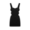 Intarsien-Strick-Minikleid