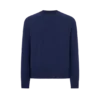 Kaschmir-Lammwollpullover mit Rundhalsausschnitt