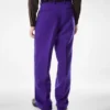 Kaschmirhose mit doppelt teilbarer Twill-Struktur