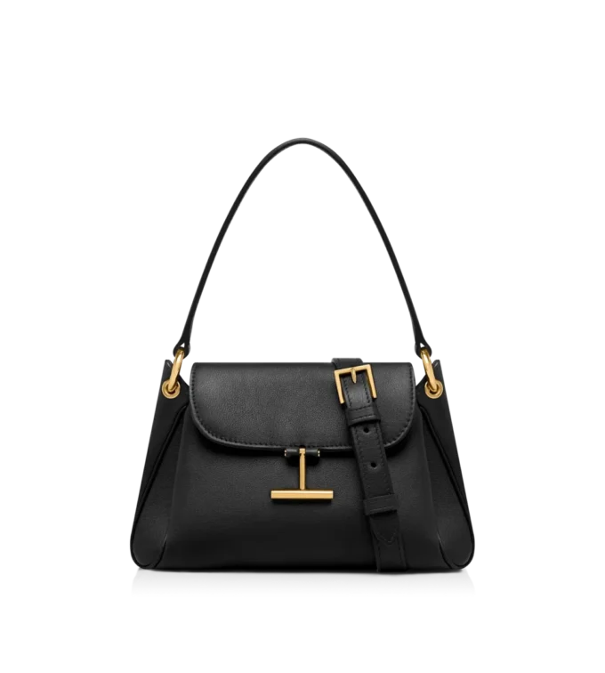 Kleine Schultertasche Tara aus naturbelassenem Leder