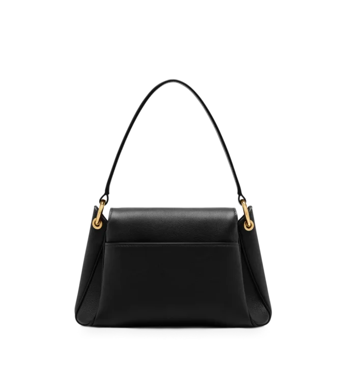 Kleine Schultertasche Tara aus naturbelassenem Leder