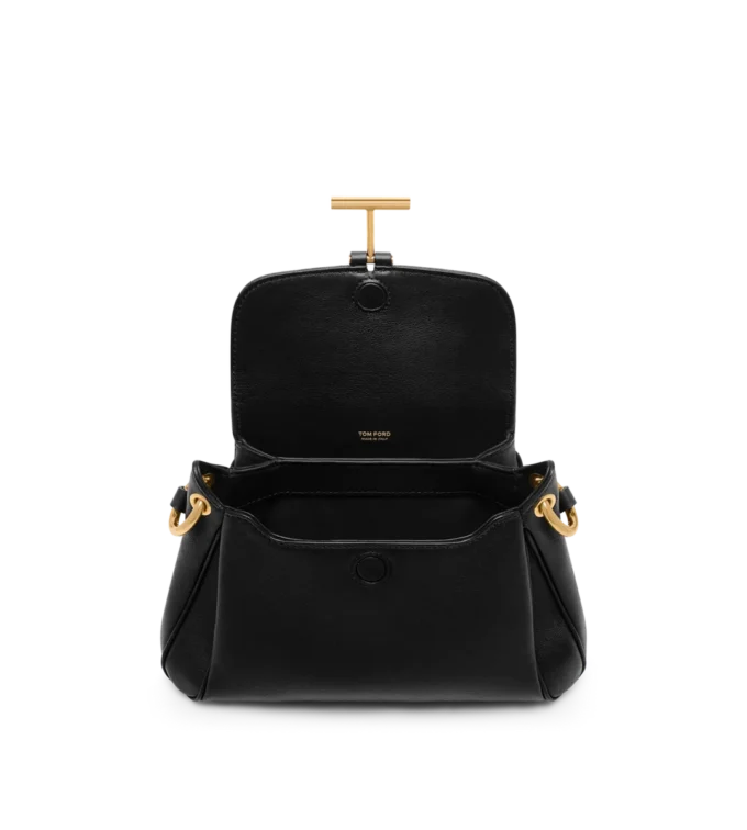 Kleine Schultertasche Tara aus naturbelassenem Leder