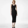Knielanges Weste-Kleid mit Tom Ford Metallplakette