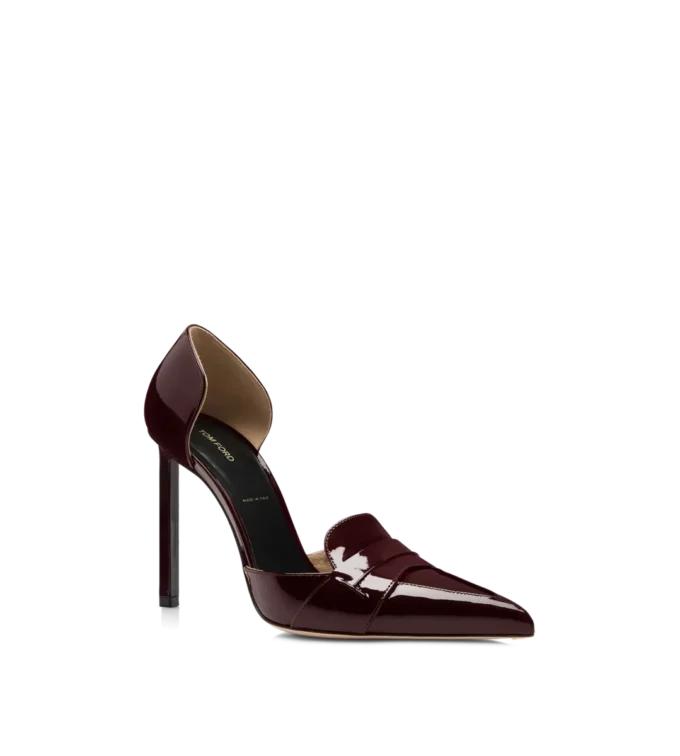 Lackleder-Pumps Eva D’Orsay
