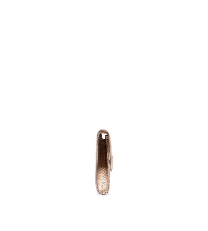 Laminierte Python Nobile Clutch mit Prägung