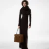 Mittelgroße Audrey-Tasche aus Wildleder