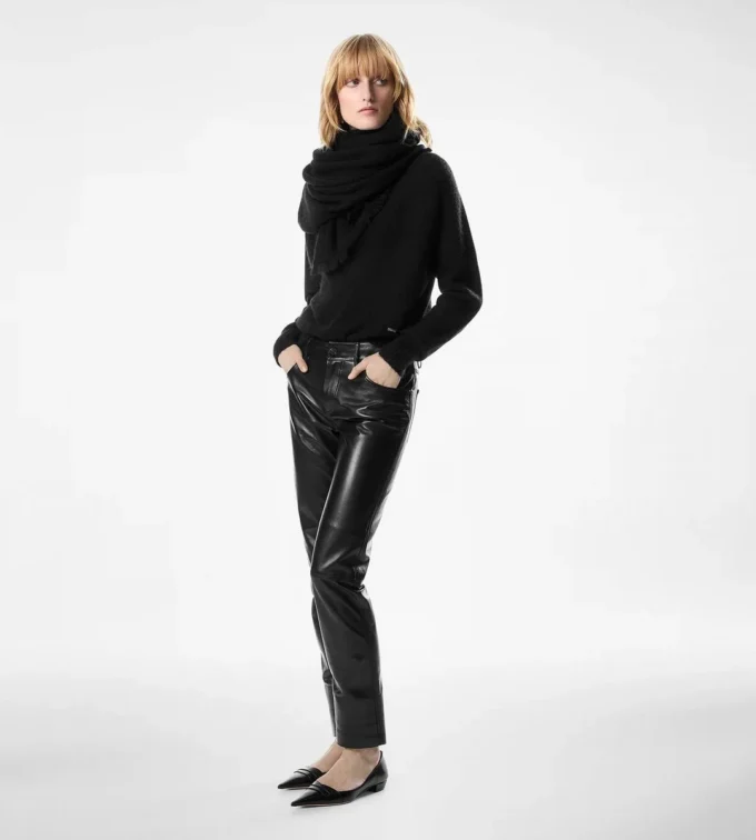 Leder-Eva-Ballerina