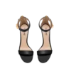 Leder-Sandalen mit Vorhängeschloss