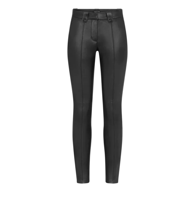 Lederleggings