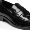 Loafer aus gebürstetem Leder