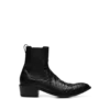 Matte Printed Python Chelsea Boot