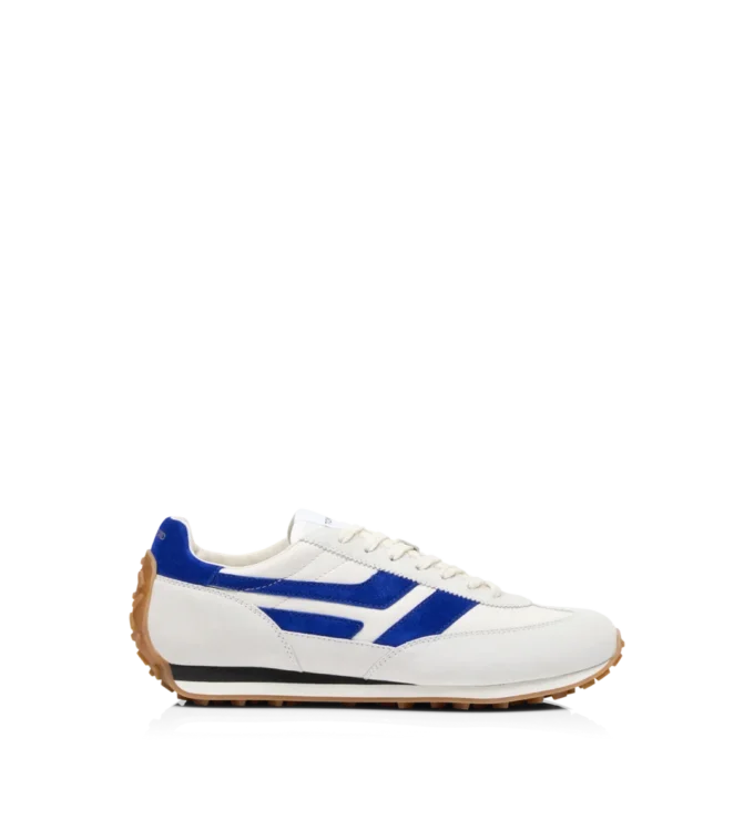 Mick Sneaker aus glattem Leder und Wildleder