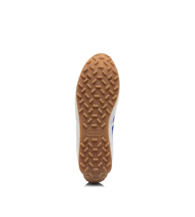 Mick Sneaker aus glattem Leder und Wildleder