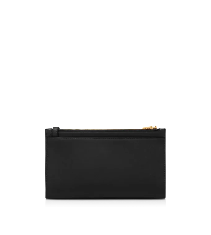 Mini-Tasche aus naturbelassenem Leder mit Vorhängeschloss und Riemen