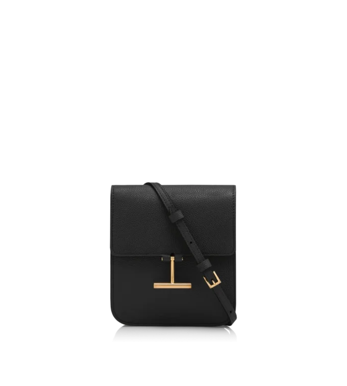 Mini-Tasche Tara aus genarbtem Leder mit Riemen