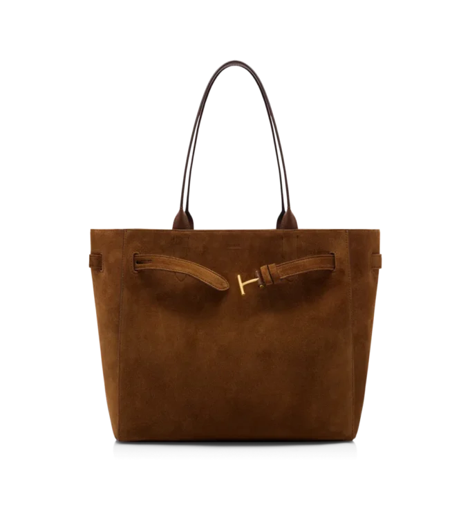 Mittelgroße Audrey-Tasche aus Wildleder