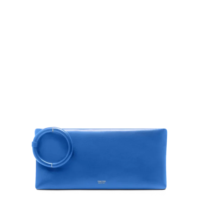 Nappa-Leder-Clutch „Aura”