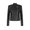 Nappa-Racerjacke mit Dampfbehandlung