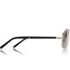 Navigator-Sonnenbrille aus Titan und Horn