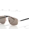 Navigator-Sonnenbrille aus Titan und Horn