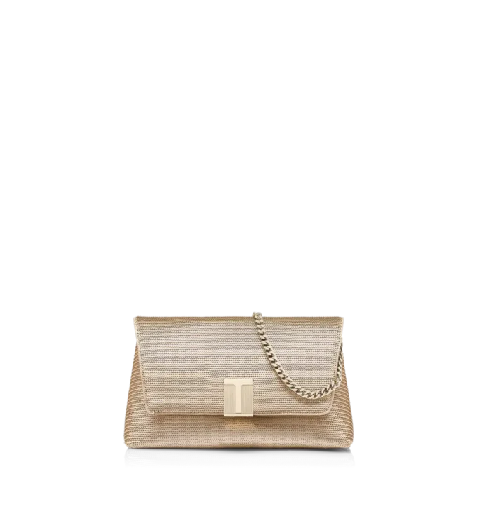 Nobile Mini-Tasche mit Paillettenstickerei