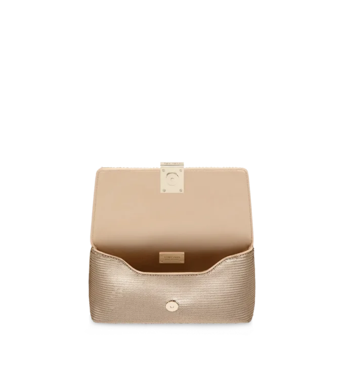 Nobile Mini-Tasche mit Paillettenstickerei
