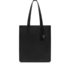 North South Tote aus Naturleder