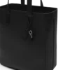 North South Tote aus Naturleder