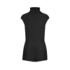Playsuit aus doppelter Seide Duchesse mit Cut-Out