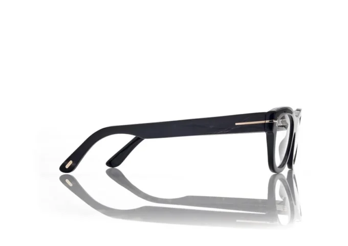 Rechteckige Hornbrille