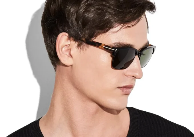 River Vintage Square Sonnenbrille