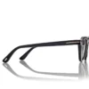 Runde Horn-Sonnenbrille