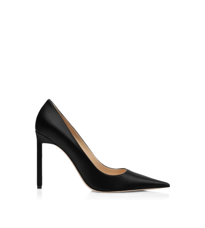 Satin Betty Pumps