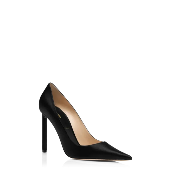 Satin Betty Pumps