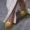 Satin Eva D’Orsay Pumps