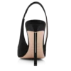 Satin T Slingback