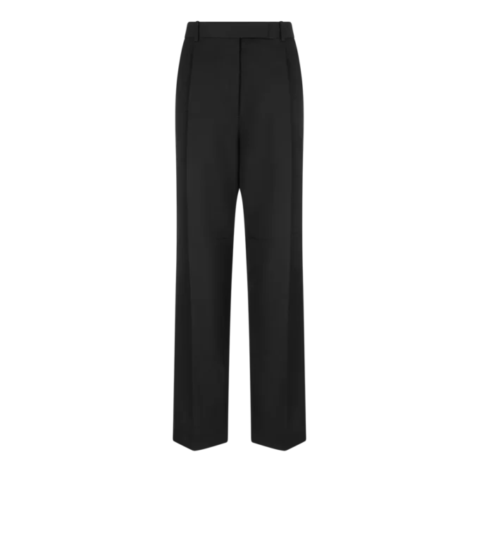 Schicke Plisseehose aus Wolle