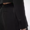 Schicker Woll-Smoking-Jumpsuit