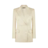 Seiden- und Wolltwill-Zweireiherjacke „Wallis”