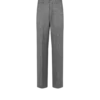 Sharkskin-Hose mit Fischgrätenmuster und doppelter Teilbarkeit