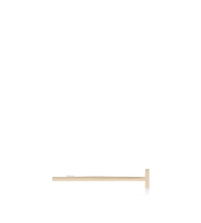 Silberne T-Anstecknadel